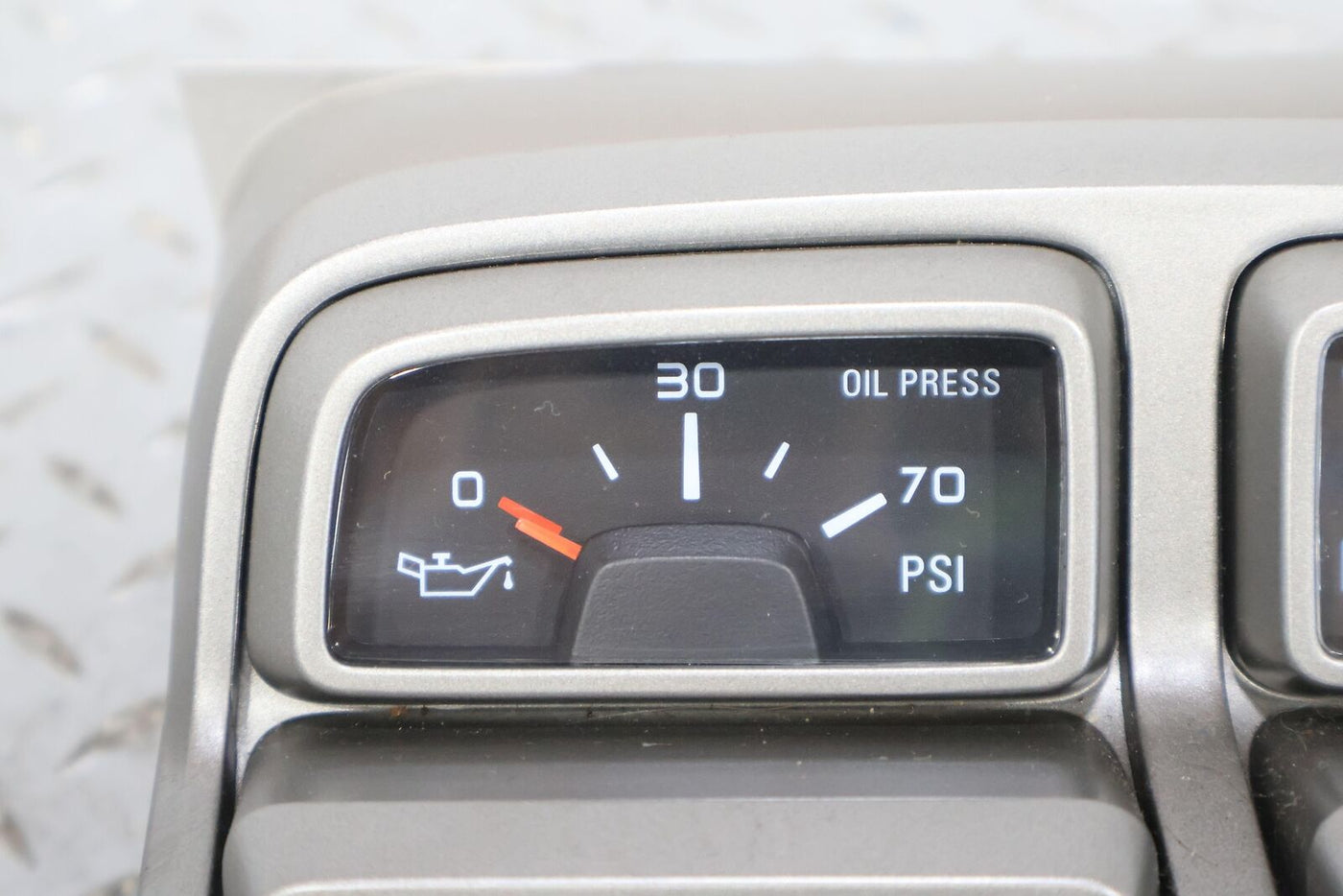 10-15 Chevy Camaro ZL1 Interior Upper Console/Shifter Trim (Silver) W/OEM Gauges