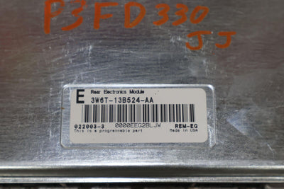 03-05 Ford Thunderbird Rear Electronic Lamp Light Control Module 3W6T-13B524-AA