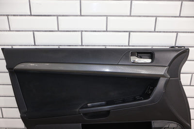 08-13 Mitsubishi Lancer EVO X GSR Interior Door Trim panels Set of 4 (Black)