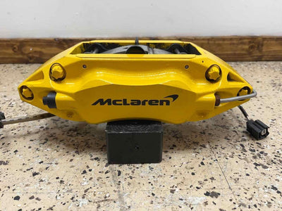 McLaren 570S Spider FRONT Left LH Driver Disc Brake Caliper (Yellow) 13CA037CP