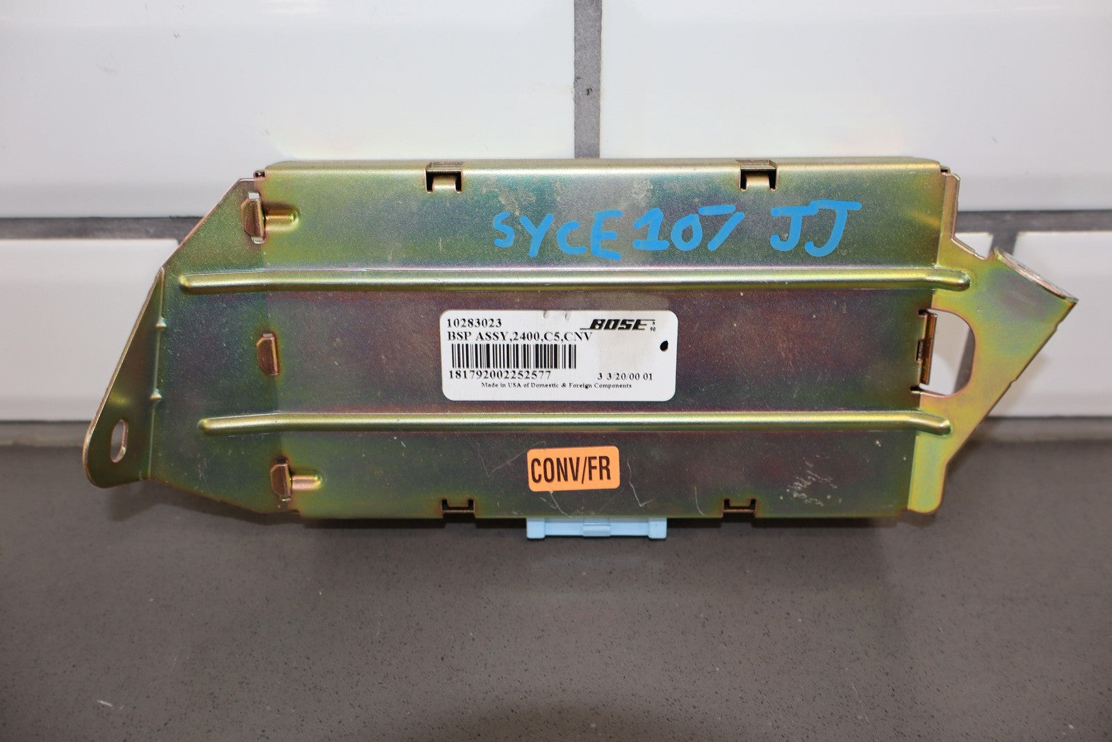 97-04 C5 Corvette OEM Factory BOSE Convertible AMP Amplifier – J