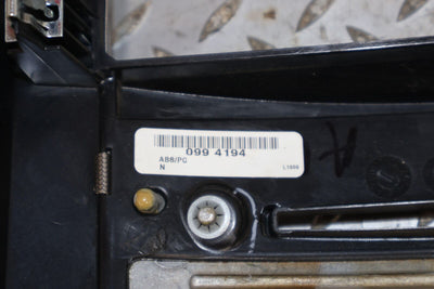 04-09 Cadillac XLR Radio Trim Bezel W/Vents & Hazard Switch (Aluminum)