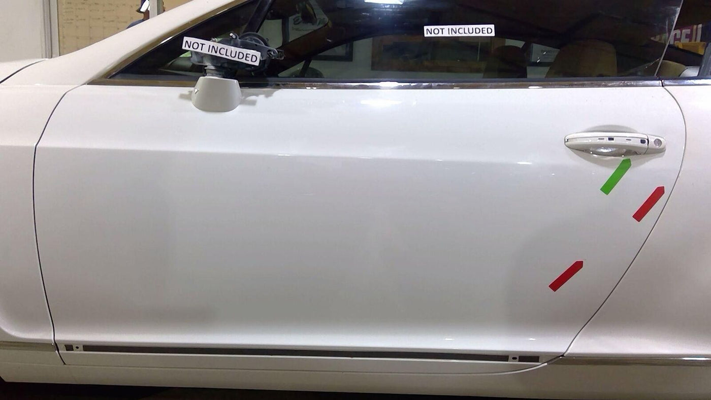 03-10 Bentley Continental GT Left LH Driver Door Shell (White) Sold BARE