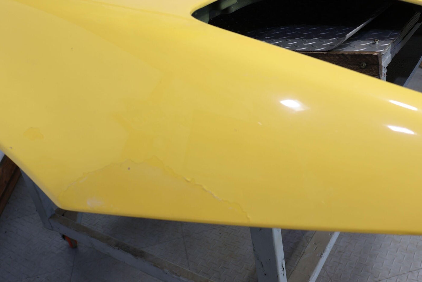 85-96 Chevy C4 Corvette 70th Indy Pace Car OEM Hood Panel (Yellow WA8769)