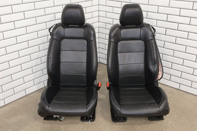 15-17 Ford Mustang GT Coupe Heated/Cooled Leather Seats Set (Ebony) Blown Bags