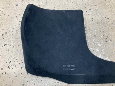 17-20 Acura NSX Driver Left Knee Bolster (Suede / Leather) Black