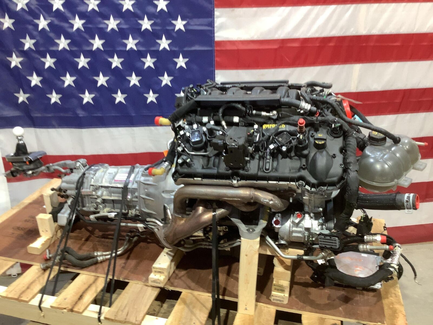 19-22 Mustang MACH 1 5.0L Coyote Engine W/ TR-3160 Trans Dropout Hot Rod Swap 4K