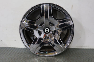 05-09 Bentley Continental GT 19X9 OEM Wheel (Chrome) W/ Center Cap (Curb Marks)