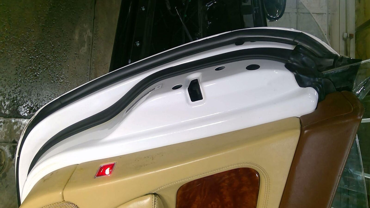 03-10 Bentley Continental GT Left LH Driver Door Shell (White) Sold BARE