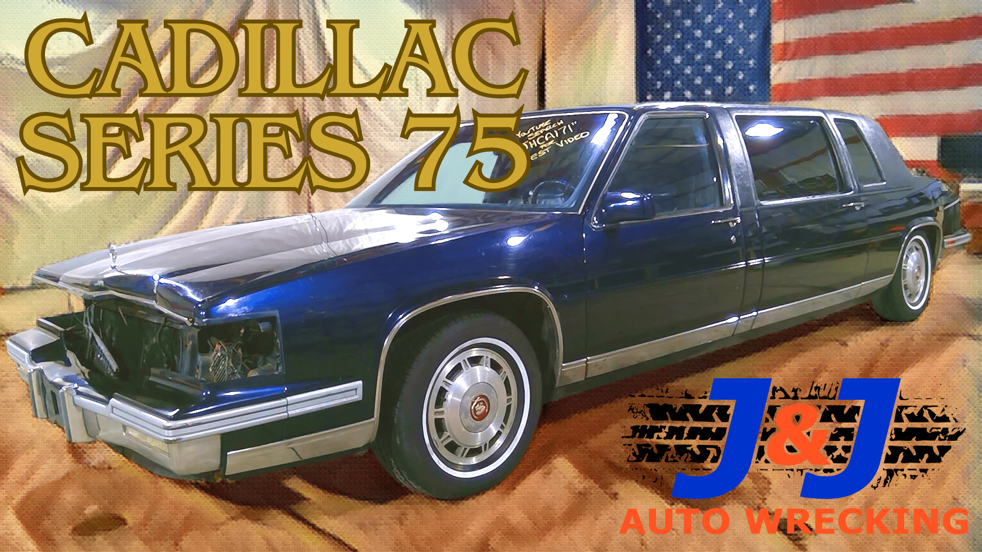 GM's Final Long Shot: The 1987 Cadillac Fleetwood Series 75 Limo - J & J Auto Wrecking