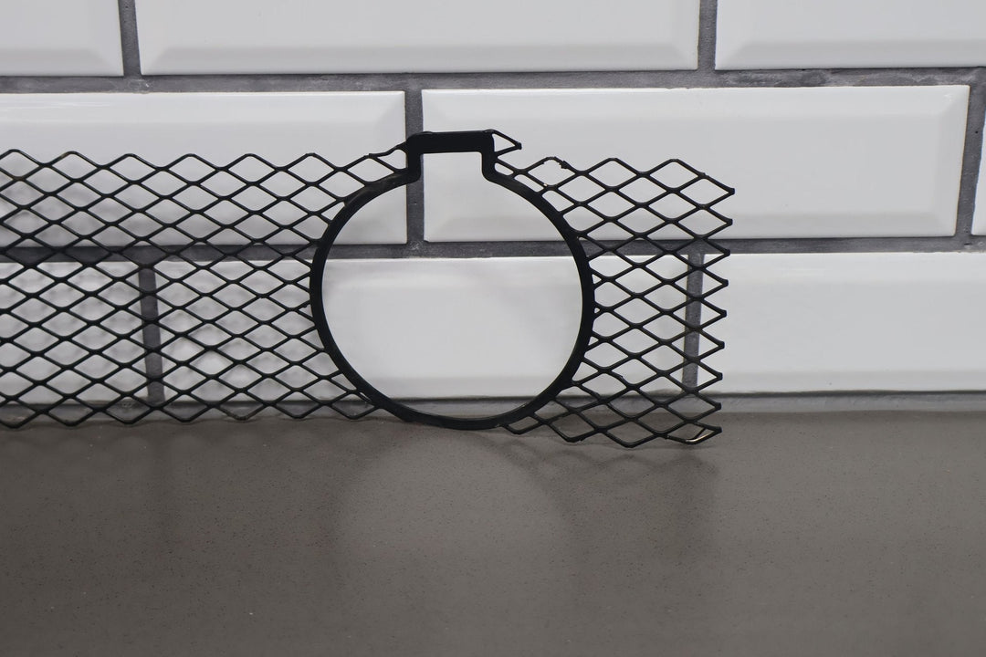 00 - 02 Toyota MR2 Spyder Front Black Mesh Bumper Grille Inserts Only (Set of 3)