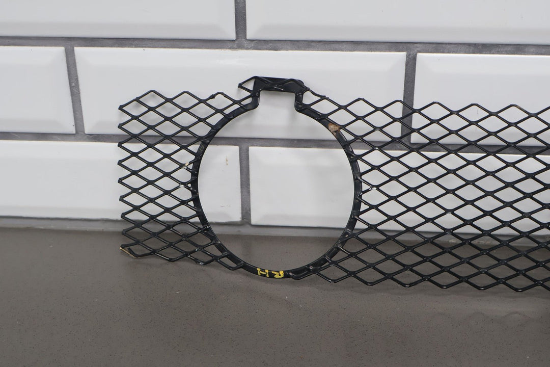 00 - 02 Toyota MR2 Spyder Front Black Mesh Bumper Grille Inserts Only (Set of 3)