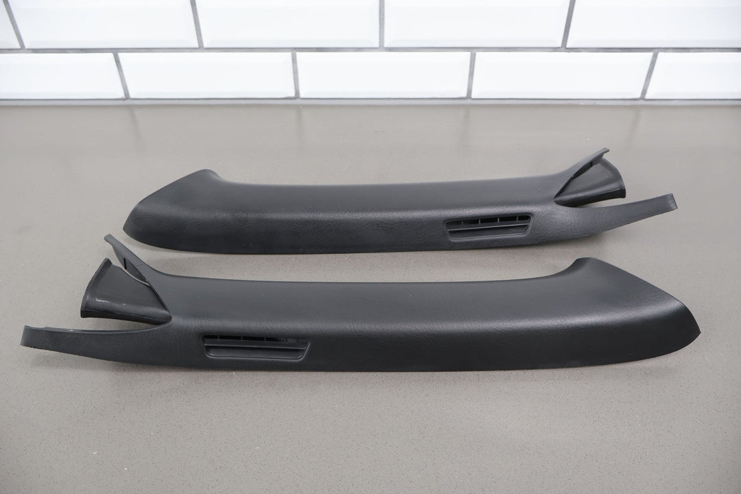 00 - 03 Honda S2000 AP1 Pair LH & RH Interior A Pillar Trim Panels (Black - Type A)