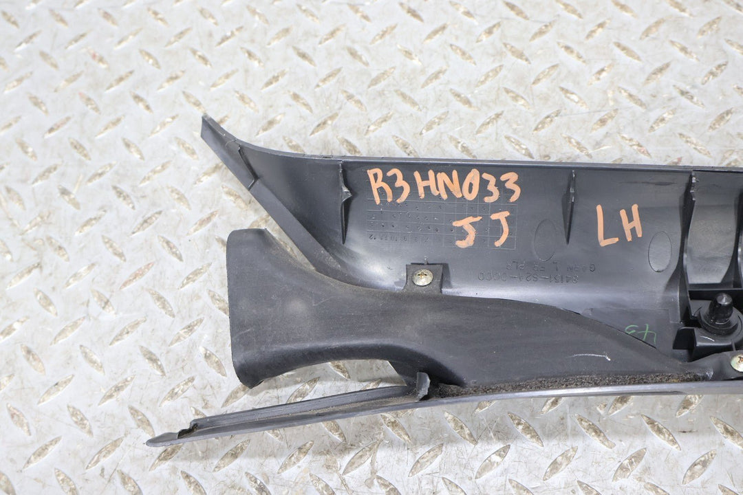 00 - 03 Honda S2000 AP1 Pair LH & RH Interior A Pillar Trim Panels (Black - Type C)