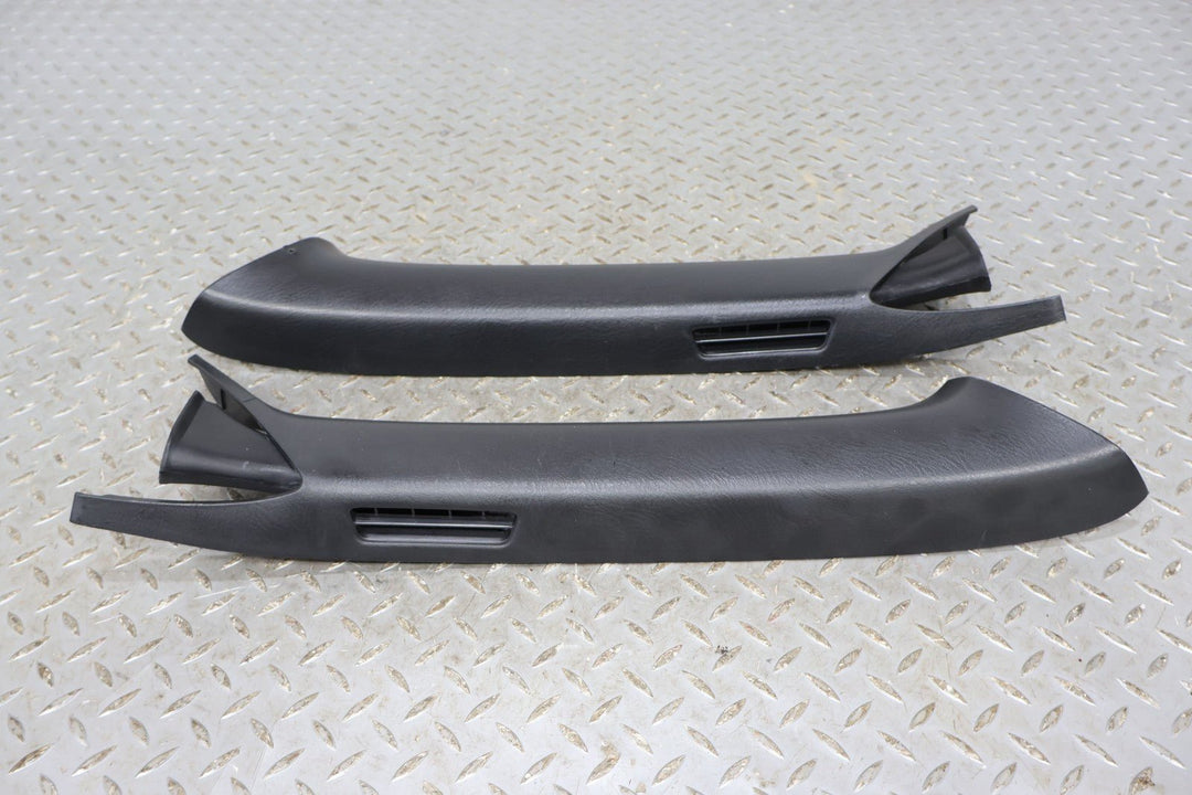 00 - 03 Honda S2000 AP1 Pair LH & RH Interior A Pillar Trim Panels (Black - Type C)