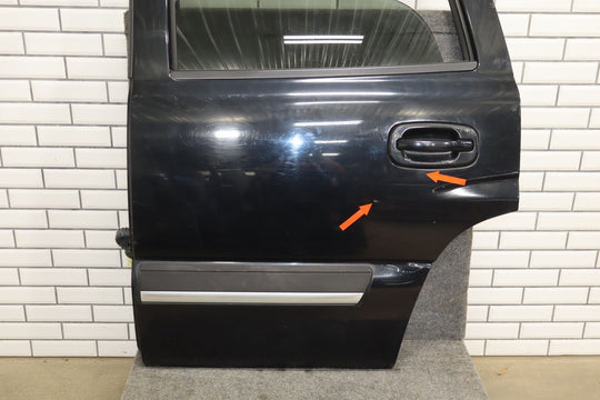 00 - 06 Chevy Tahoe GMT800 Left Rear Door (Black 41U)
