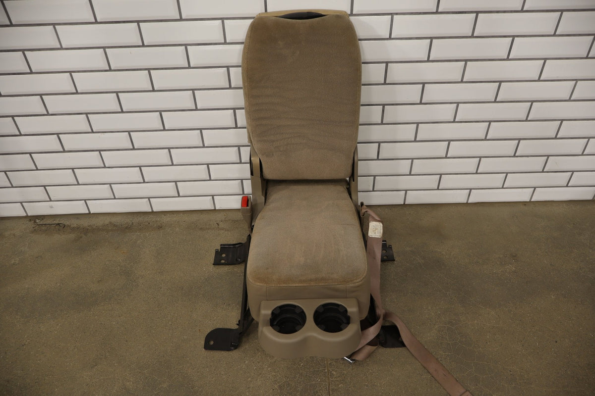 01-02 Chevrolet Silverado GMC Sierra 2500/3500 Crew Cab Cloth Seat Set Tan Bench
