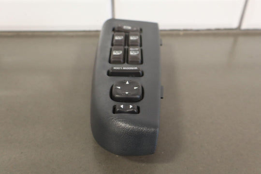 01 - 02 Chevy GMC 2500HD Crew Cab Driver Left LH Master Window Switch Graphite