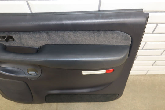 01 - 02 Chevy GMC 2500HD Crew Cab Right Rear Interior Door Panel (Graphite 12D)