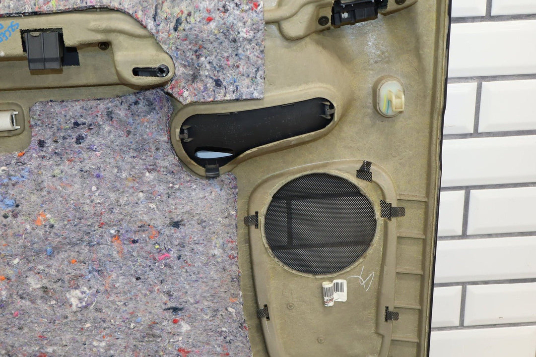 01 - 02 Chevy GMC 2500HD Crew Cab Right Rear Interior Door Panel (Graphite 12D)