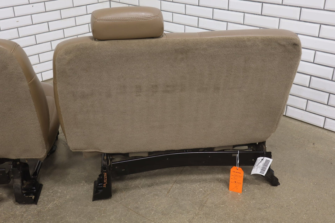 01 - 02 Chevy GMC 2500HD Leather Rear Seat (Crew Cab) Tan 522