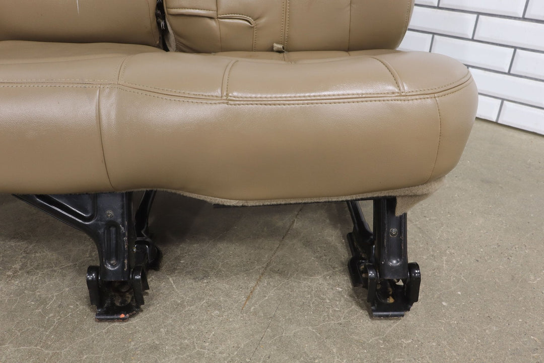 01 - 02 Chevy GMC 2500HD Leather Rear Seat (Crew Cab) Tan 522