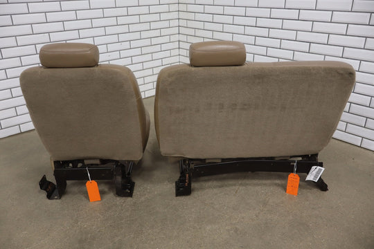 01 - 02 Chevy GMC 2500HD Leather Rear Seat (Crew Cab) Tan 522