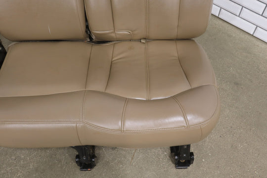01 - 02 Chevy GMC 2500HD Leather Rear Seat (Crew Cab) Tan 522