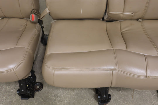 01 - 02 Chevy GMC 2500HD Leather Rear Seat (Crew Cab) Tan 522