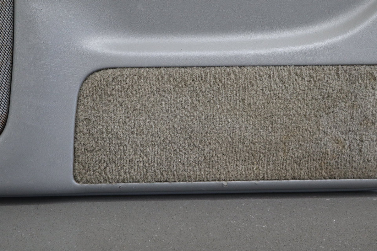 01-02 Chevy Silverado Crew Right Rear Door Panel Medium Gray 922