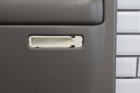 01-02 Chevy Silverado Crew Right Rear Door Panel Medium Gray 922