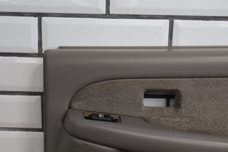 01-02 Chevy Silverado Crew Right Rear Door Panel Medium Gray 922