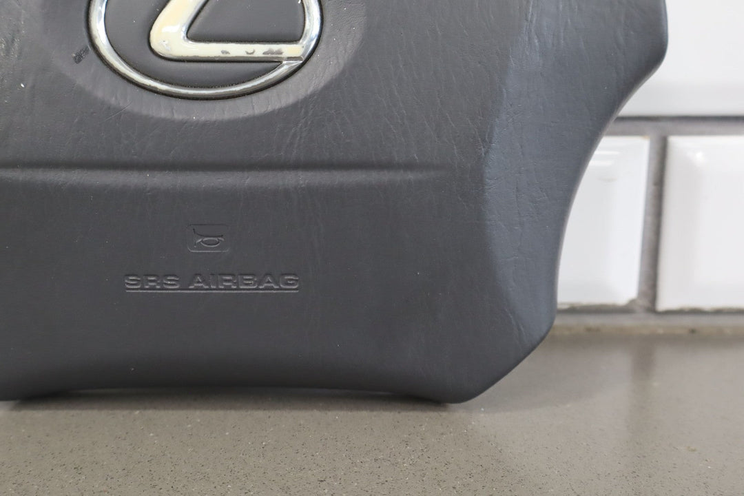 01 - 02 Lexus LX470 Driver Steering Wheel Air Bag W/Gray Trim
