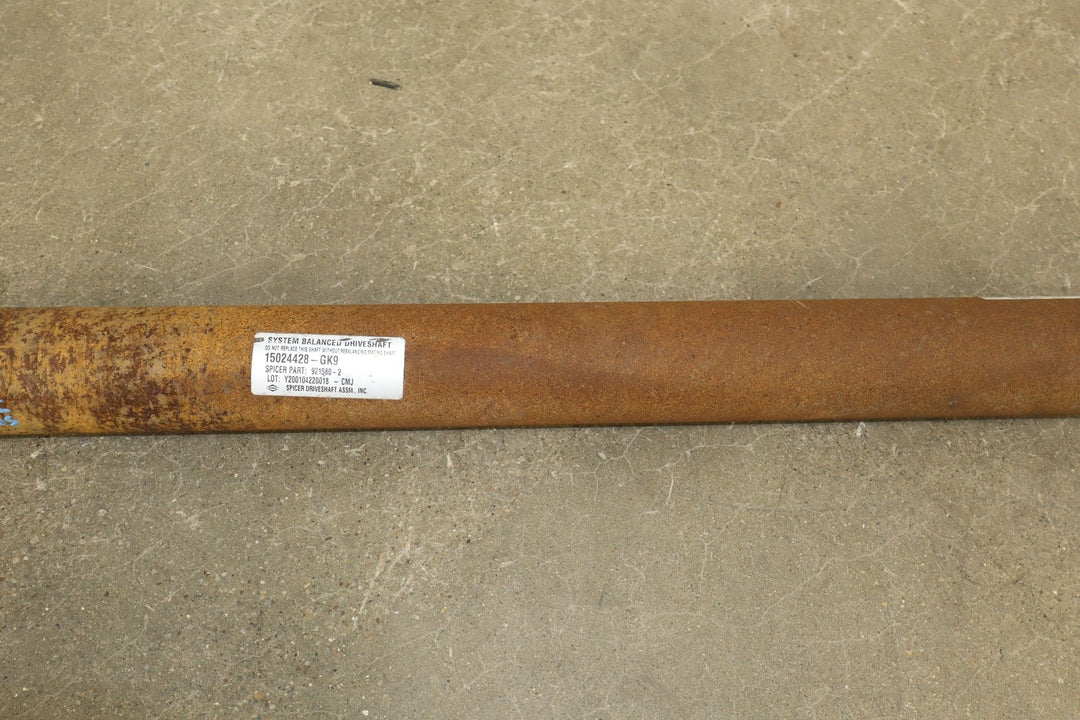 01 - 03 Chevy GMC 3500 Dually 2 Piece Rear Driveshaft (4x4 167' Wheelbase)