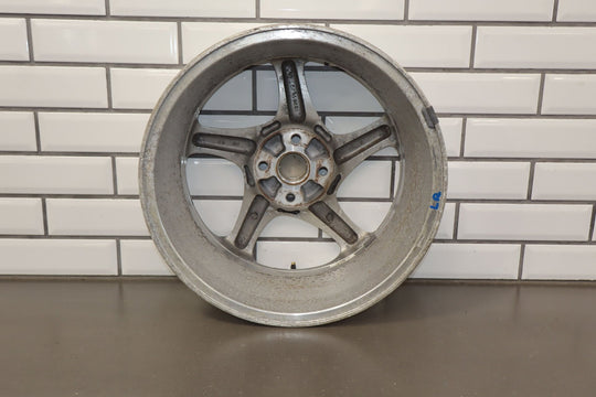 01 - 03 Mazda Miata NB Single (1) 16x6.5 Wheel Silver 5 - Spokes *Some Curb Rash*