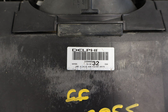 01 - 04 Corvette C5 5.7L Air Cleaner Intake Tube Box Base Lid Straps (No MAF)