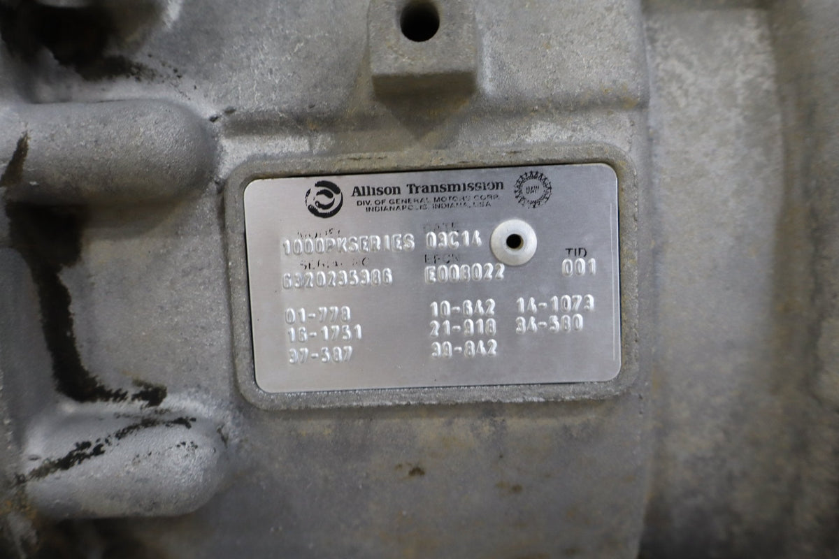 01-05 Chevy GMC Allison 1000 4WD 4x4 5 Speed Automatic Transmission 218959 Miles