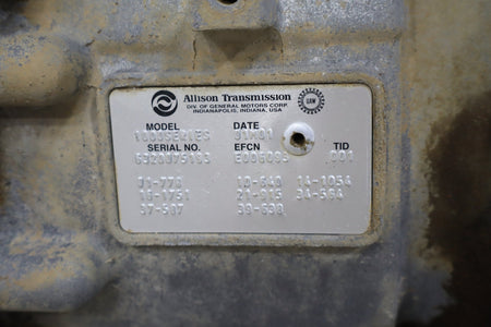 01-05 Chevy GMC Allison 1000 4WD 4x4 5 Speed Automatic Transmission 349683 Miles