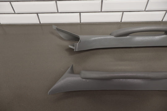 01 - 05 Ford Excursion / Super Duty Interior A Pillar Trims Pair Medium Flint 3E