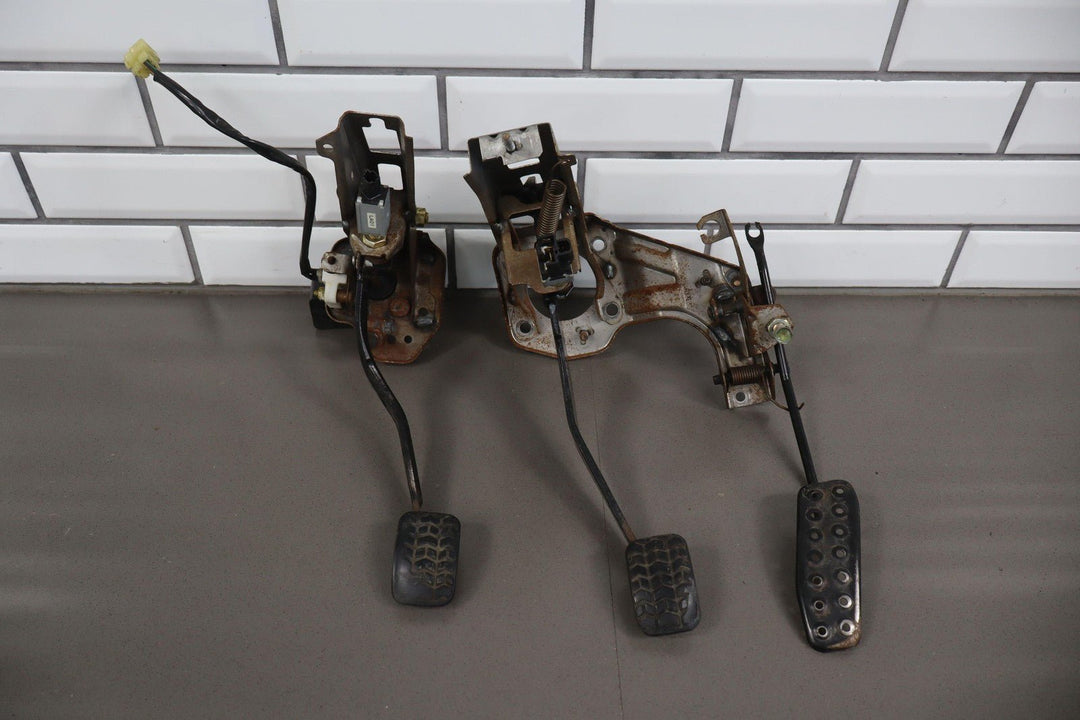 01 - 05 Mazda Miata NB 2 Piece Pedal Set Accelerator Brake Clutch