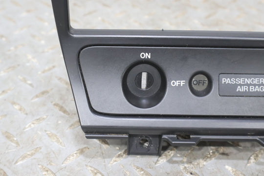01 - 05 Mazda Miata NB Interior Radio Trim Bezel (Black) OEM See Notes