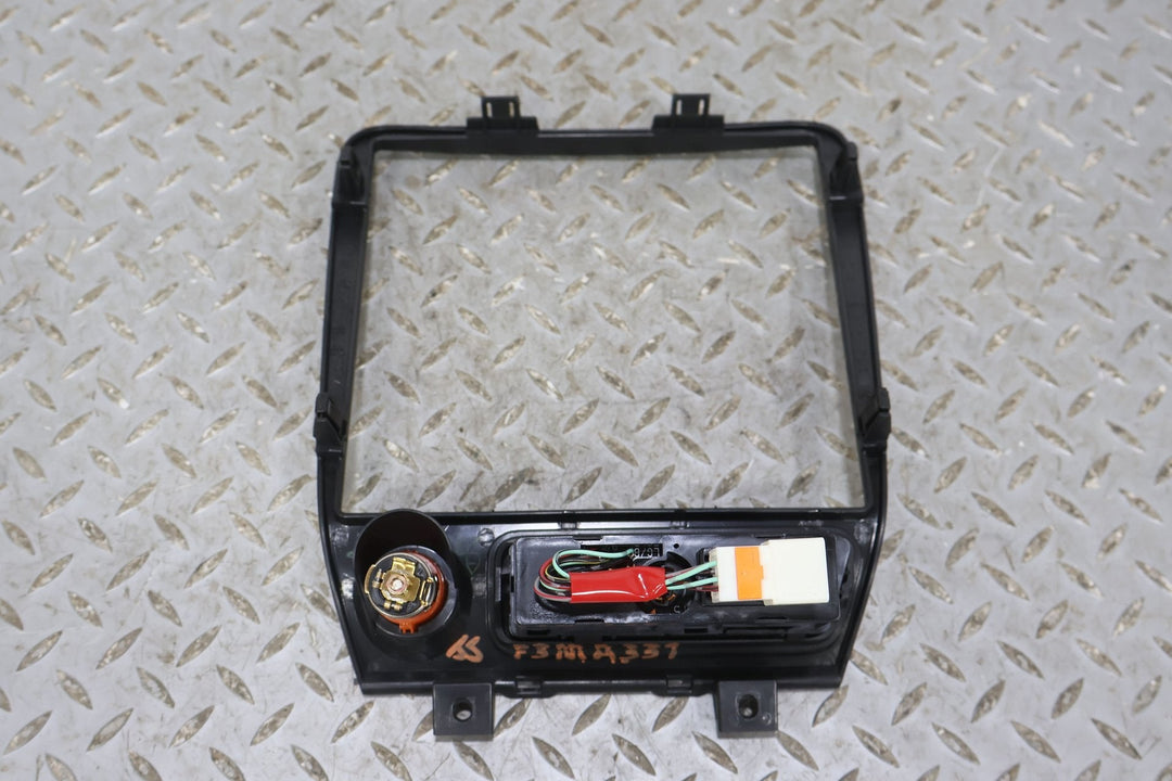 01 - 05 Mazda Miata NB Interior Radio Trim Bezel (Black) OEM See Notes