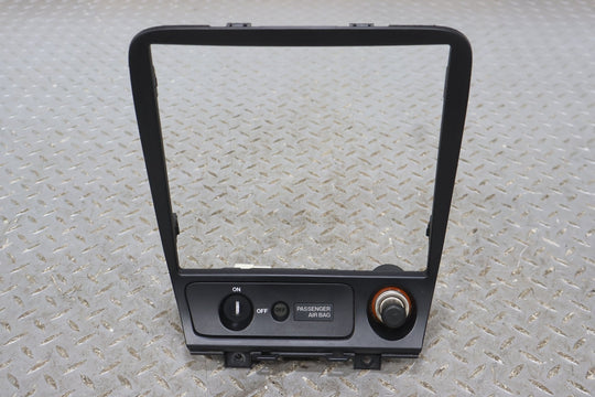 01 - 05 Mazda Miata NB Interior Radio Trim Bezel (Black) OEM See Notes