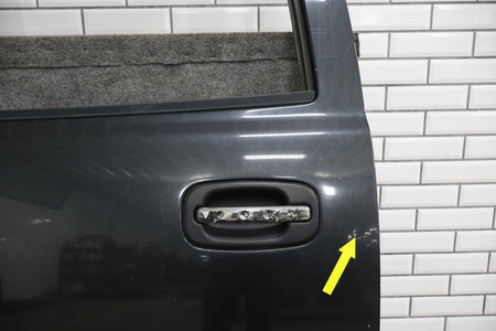 01-07 Chevy GMC Silverado Sierra Suburban GMT800 Crew Cab Left Rear Door Black 41U