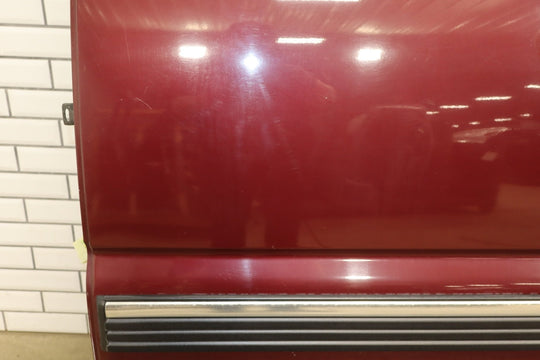 01 - 07 Chevy GMC Silverado Sierra Suburban Left Rear Door Dark Carmine Red 51