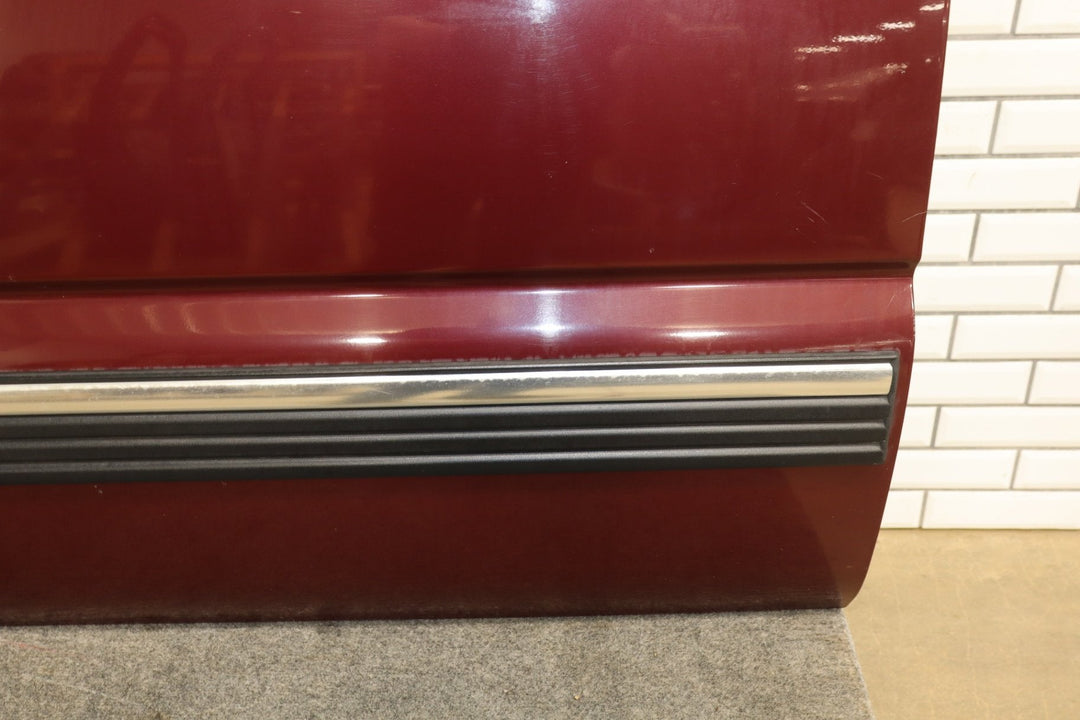 01 - 07 Chevy GMC Silverado Sierra Suburban Left Rear Door Dark Carmine Red 51