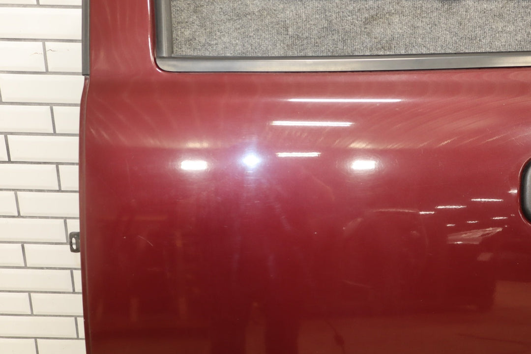 01 - 07 Chevy GMC Silverado Sierra Suburban Left Rear Door Dark Carmine Red 51