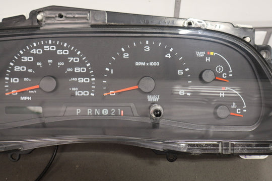 02 - 03 Ford Excursion OEM Speedometer Cluster Assembly 161K 2C3F - 10849 - FK