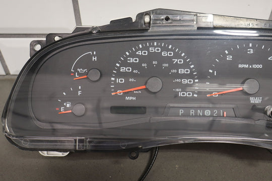 02 - 03 Ford Excursion OEM Speedometer Cluster Assembly 161K 2C3F - 10849 - FK