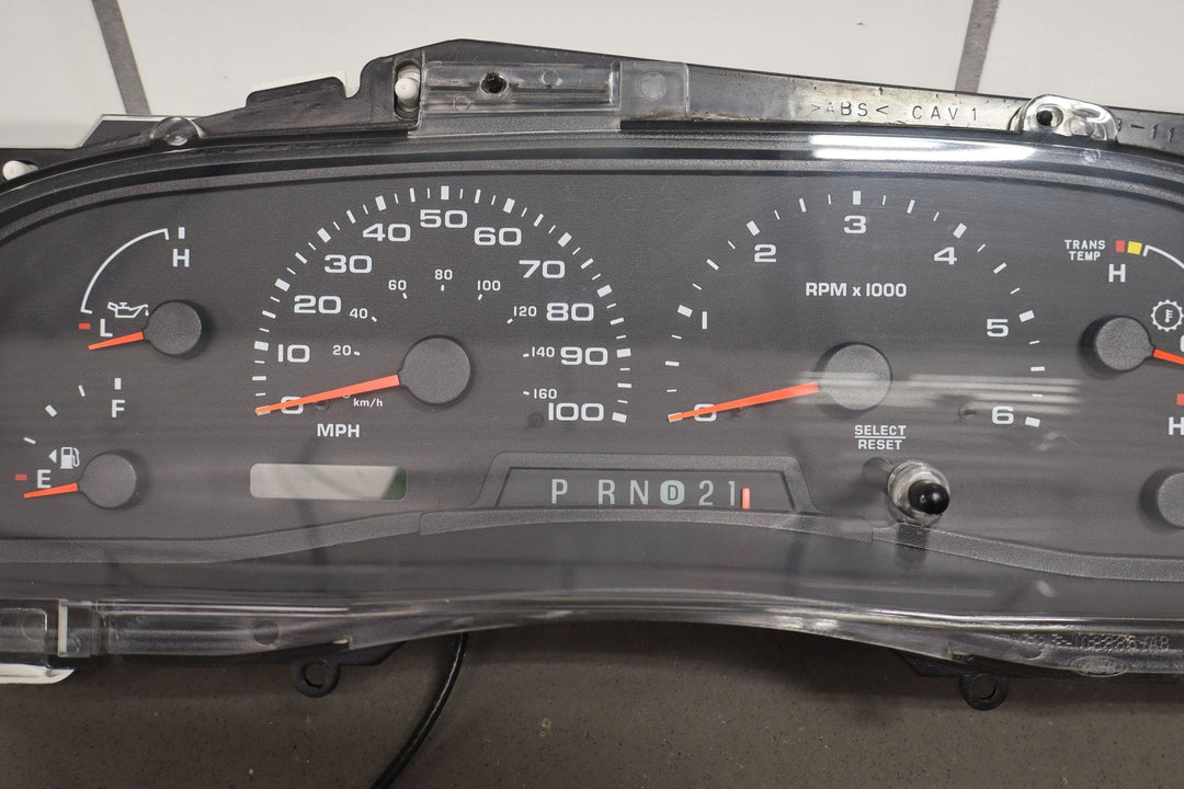 02 - 03 Ford Excursion OEM Speedometer Cluster Assembly 161K 2C3F - 10849 - FK
